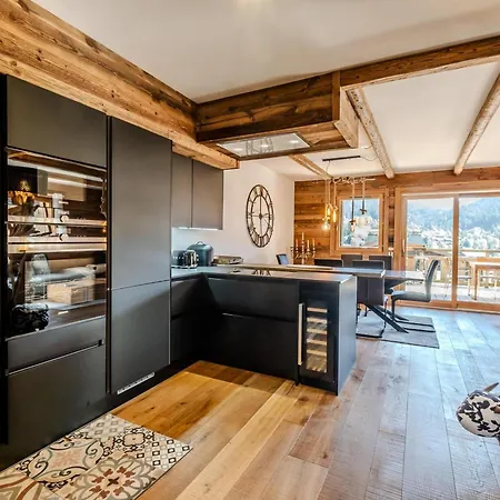 De Luxe 5* Aux Gets Avec Sauna Et Parking - Fr-1-598-48 * Les Gets