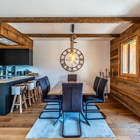 De Luxe 5* Aux Gets Avec Sauna Et Parking - Fr-1-598-48 Apartmán